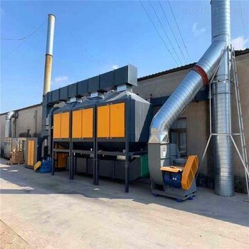 广东汽车4S店喷漆车间废气处理新选择 催化燃烧一体机